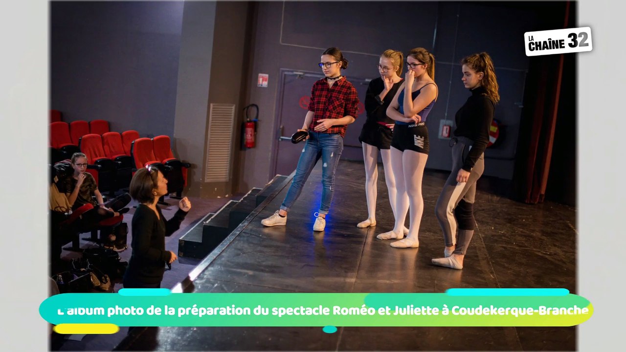 L'album photo de la préparation du spectacle Roméo et Juliette à Coudekerque-Branche