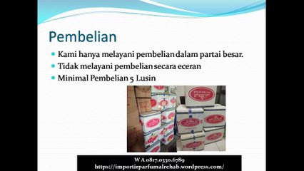 WA 0817.0330.6789,  Distributor parfum al rehab kaskus