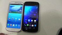 Samsung Galaxy S III versus the Samsung Galaxy Nexus