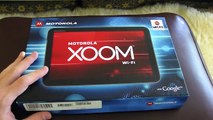 Motorola Xoom Android Tablet Unboxing