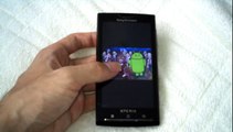 Sony Ericsson Xperia X10 with Android 2.3.3 Gingerbread (3.0.1.G.0.75)