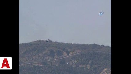 Darmık Dağı havadan ve karadan ateş altına alındı