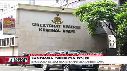 Sandiaga Uno Kembali Diperiksa Polisi