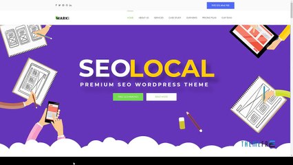 Marki - Digital Marketing Agency WordPress Theme        Trevelyan Att