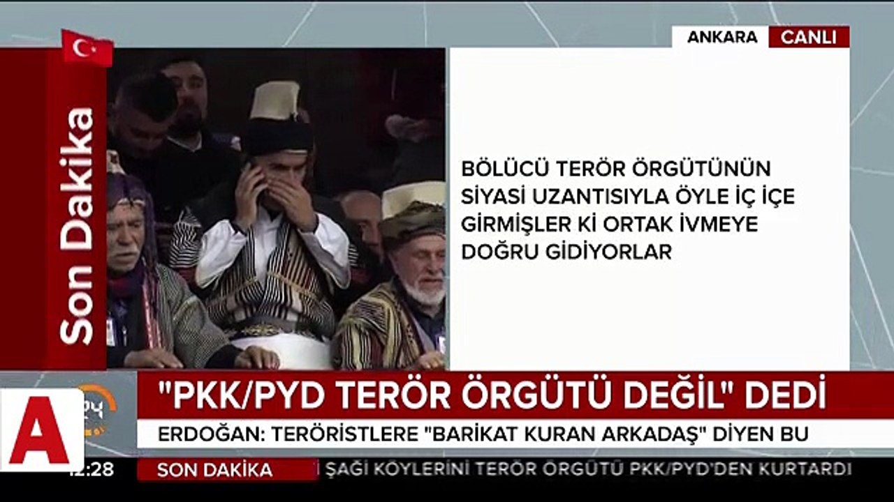 Cumhurbaşkanı Erdoğan: PKK�nın izinden giden CHP�nin ÖSO�ya gelince nevri dönüyor