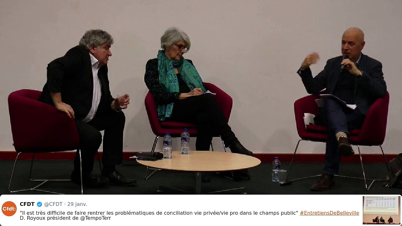 Les Entretiens de Belleville : Métro, boulot, dodo ?