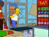 Homer Simpson - Estoy bajo de moral Apu. Te quedan de esas cervezas con golosinas flotando?