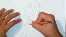 Drawing Teen Gohan Super Saiyan Blue 2 | TolgArt