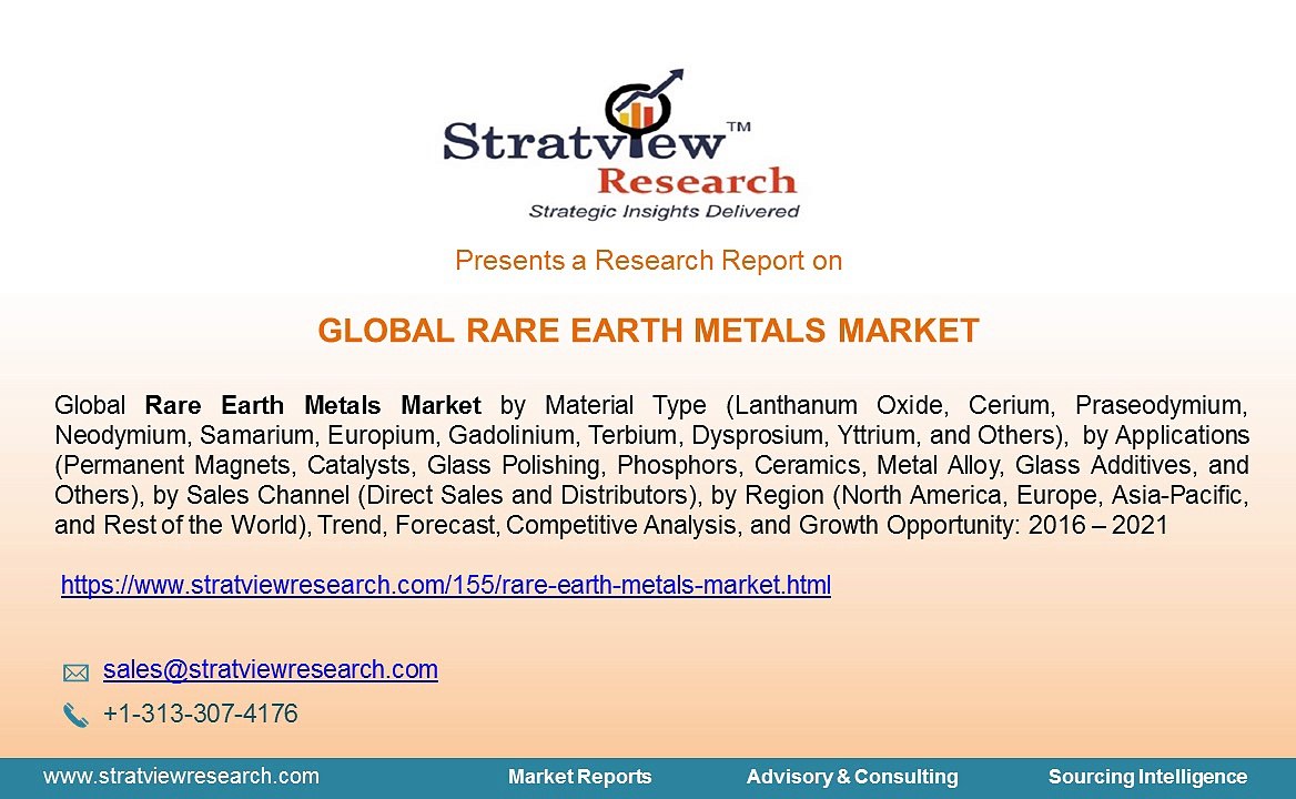 Global Rare Earth metals