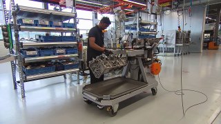 Fabrication des moteurs 6.3 AMG à Affalterbach