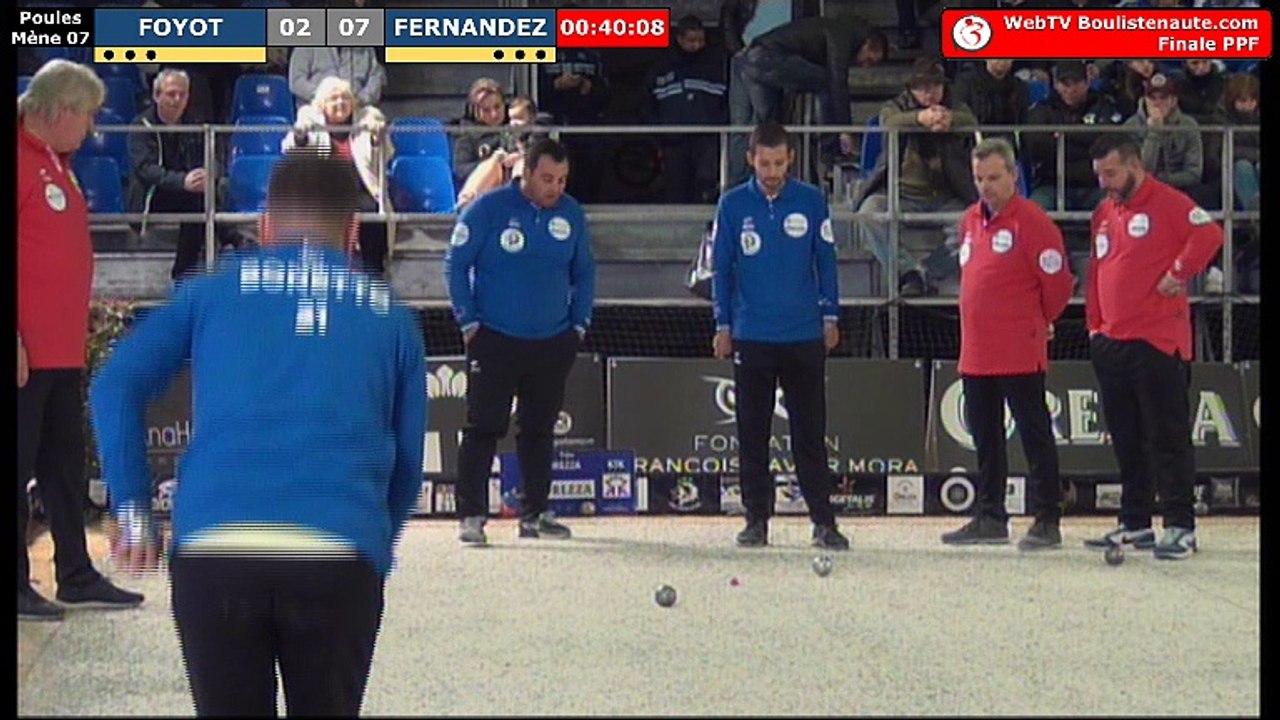 Finale Circuit PPF Pétanque 2017/2018 : Barrage Foyot vs Fernandez