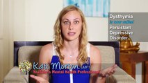 What is Dysthymia Persistent Depressive Disorder Mental Health with Kati Morton
