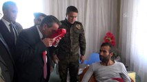 Zeytin Dalı Harekatı'nda yaralanan uzman çavuş Adıyaman'a getirildi