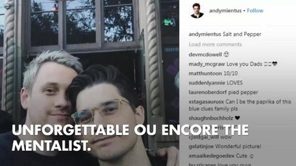PHOTOS. Andy Mientus (Gone) : sa demande en mariage surprenante à son mari Michael Arden