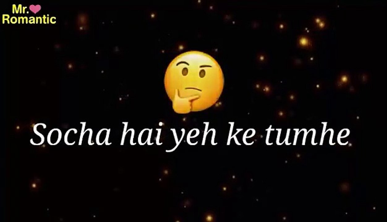 Whatsapp Status 30 Second Video -- Socha Hai So