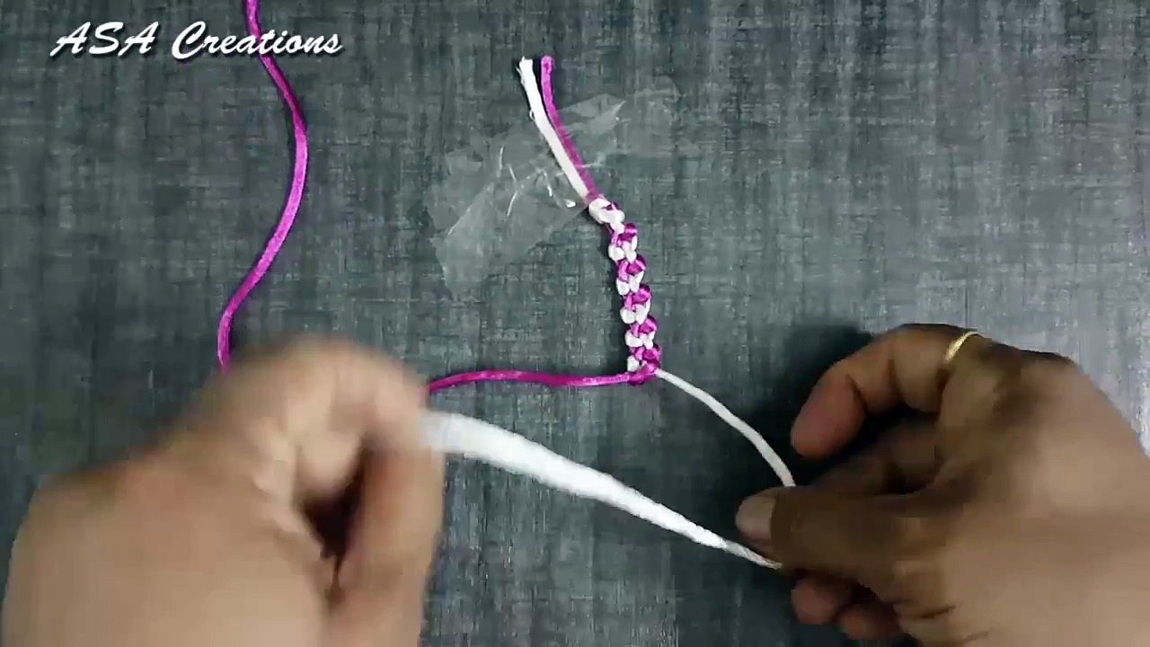 HOW TO : Macrame Hand Band
