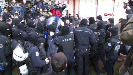 TTB önünde gerginlik