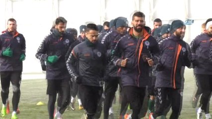 Atiker Konyaspor Günü Tek Antrenmanla Değerlendirdi