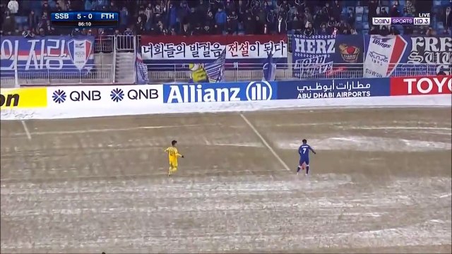 5-0 Dejan Damjanović Goal AFC Asian Champions League Qualifying R3 - 30.01.2018 Suwon Bluewings...