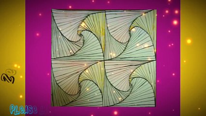 Decorate your wall with Zentangle Art #1