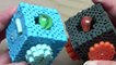 DIY 3D Perler Bead Fidget Cubes