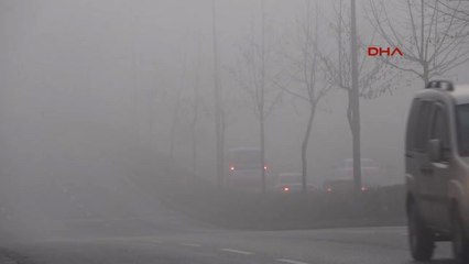 Tekirdağ-Sis, Çorlu'da Etkili Oldu