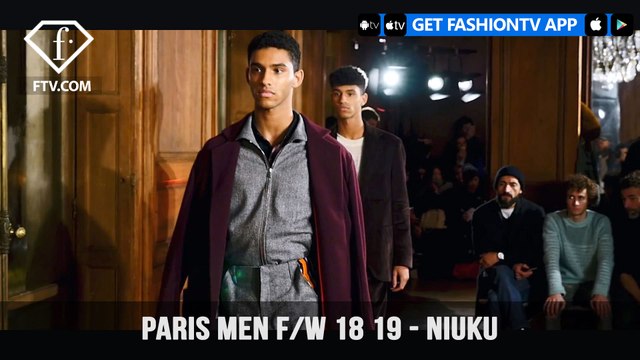 Niuku Paris Men's Fashion Week Fall/Winter 2018 Nineties Sportswear Collection | FashionTV | FTV