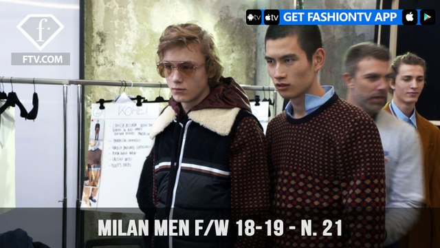 N. 21 Milan Men's Fashion Week Fall/Winter 2018 American Inspired Collection | FashionTV | FTV