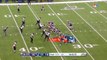 New England Patriots quarterback Tom Brady intercepted by Baltimore Ravens linebacker Daryl Smith