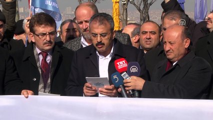 Büro Memur-Sen'den Zeytin Dalı Harekatı'na destek - ANKARA