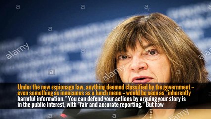 How Australia’s Espionage Laws Could Silence Whistle-Blowers and Activists