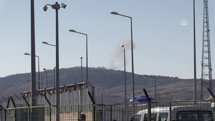 Burseya Dağı çevresindeki terör hedefleri ateş altına alındı - AFRİN