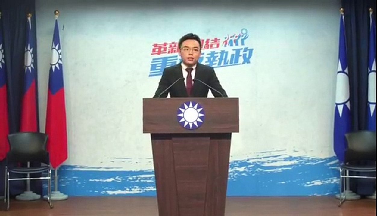 中國國民黨文傳會「基隆市長初選絕無交換說」記者會
