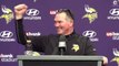 Minnesota Vikings head coach Mike Zimmer press conference after beating New Orleans Saints 1/14