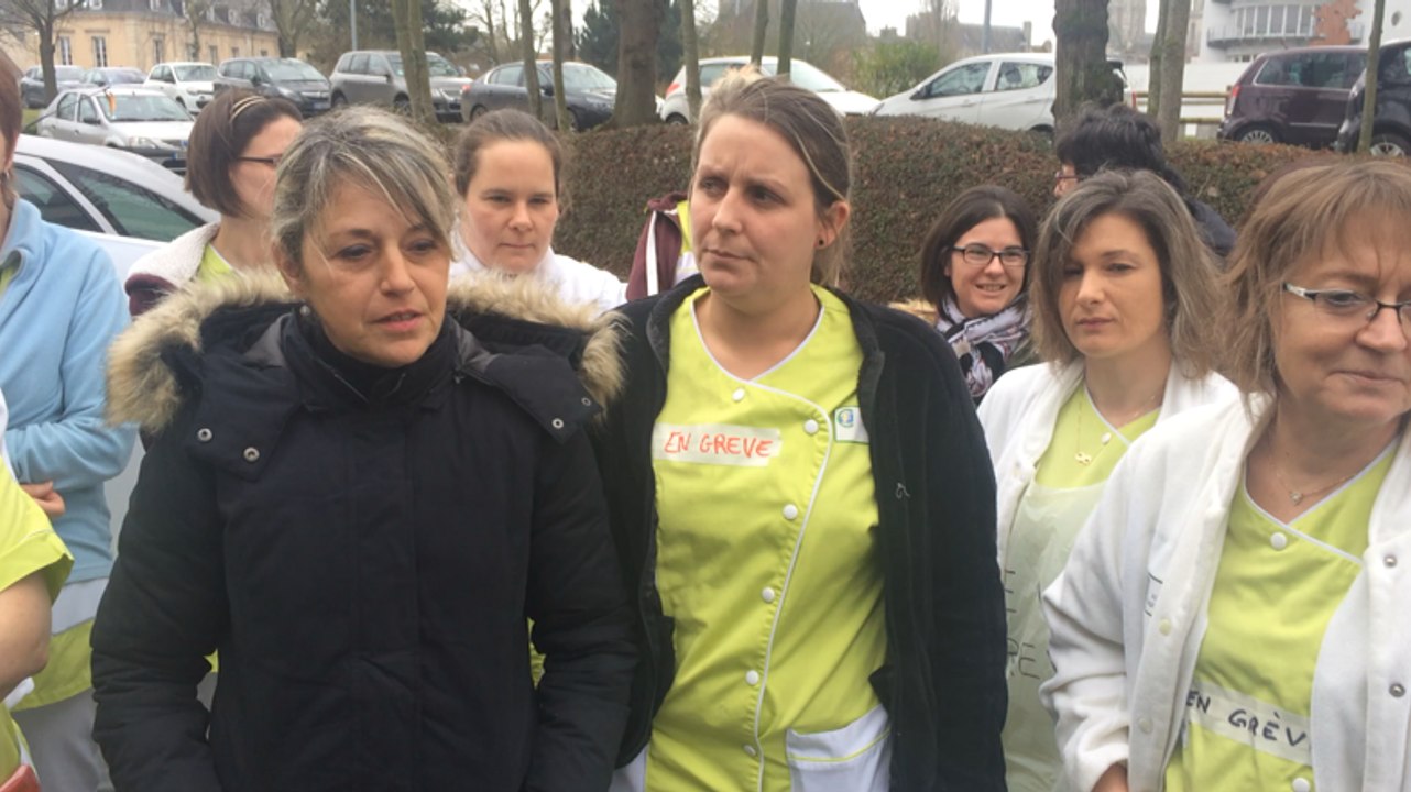 Grève des aides-soignantes