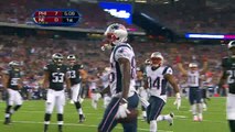 New England Patriots quarterback Tom Brady to wide receiver Kenbrell Thompkins for 15-yard touchdown
