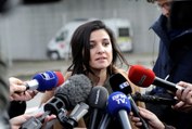 L'avocate de Jonathann Daval, Maitre Ornella Spatafora s'exprime devant la presse après le deuxième jour d'audition de son client