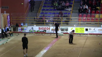 Second tour, point de précision, Club Elite Masculin, J9, Saint-Vulbas contre CRO Lyon, saison 2017-2018