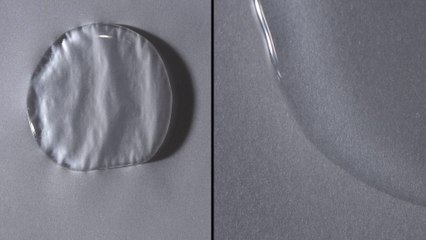 Ondulation du papier mouillé