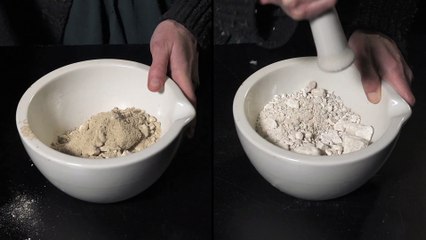 Transformer du gypse en plâtre