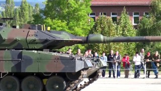 Vorführung Panzer Leopard 2 A6 Bundeswehr ♦ Bad Frankenhausen new Kampfpanzer Tank