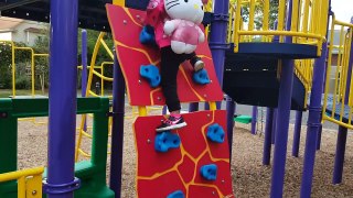 Outdoor Playground Fun For Children / With Hello Kitty / Imanis Fun World