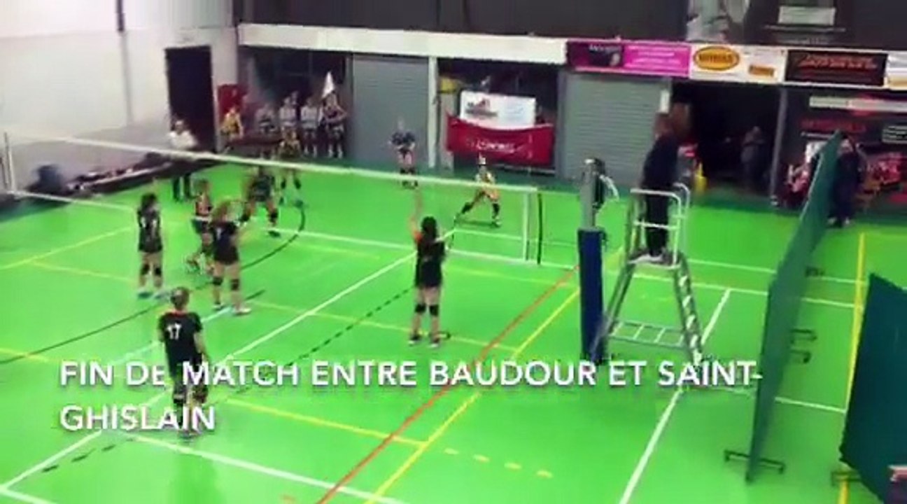 Volley : fin de match entre Baudour et Saint-Ghislain