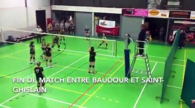Volley : fin de match entre Baudour et Saint-Ghislain