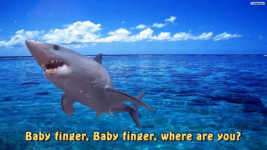 Finger Family Sea Monster Dinosaur Rhymes | Learning Sea Animals | Finger Family Songs For Children