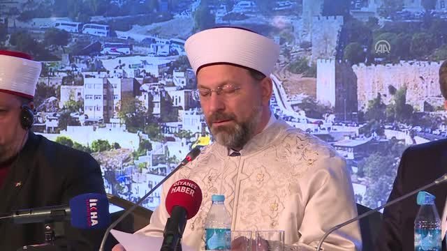Vahyin Kutsadığı Şehir: Kudüs - Diyanet İşleri Başkanı Erbaş (2)