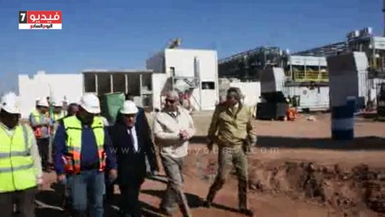 محافظ أسوان يتفقد مشروع إنشاء محطة كيما 3 بنظام المعالجة الثلاثية