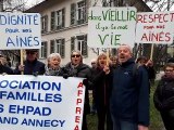 Annecy : les salariés et les familles de Ehpad veulent des moyens