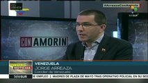 Canciller venezolano denuncia injerencia extranjera contra el diálogo