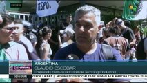 Argentina: empleados públicos despedidos siguen movilizados